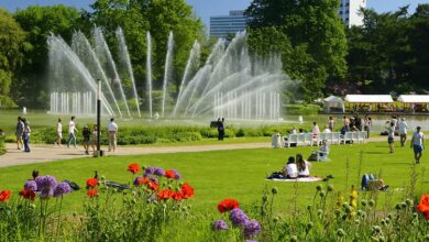 حديقة بلانتن بلومن-Planten un Blomen في هامبورغ