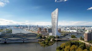 "Elbtower" أول ناطحة سحاب في هامبورغ تحت الإنشاء