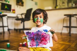 فعالية الرسم للأطفال في "Bücherhalle Mümmelmannsberg"